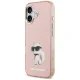 Karl Lagerfeld IML Aquarelle Choupette MagSafe Case for iPhone 17, Pink