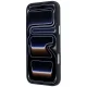 Karl Lagerfeld Grained Karl Head Metal MagSafe Case for iPhone 18 Pro Max / 17 Pro Max - Black