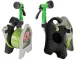 Garden Hose on Reel with Spray Gun and Quick Connectors, 10m