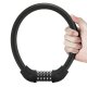 Rockbros RKS870-BK Combination Bicycle Lock 85 cm, Black