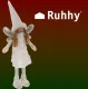 Ruhhy Christmas Fairy Figurine, White