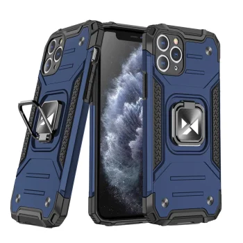 Apple Iphone 11 Pro 5.8" Wozinsky Ring Armor Case Cover, Blue