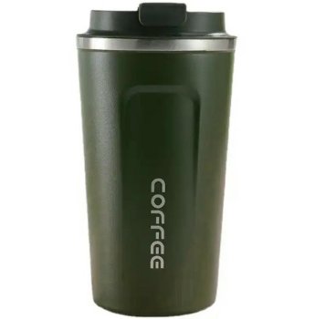 Stainless Steel Insulated Travel Mug 510ml, Green