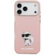 Karl Lagerfeld IML Aquarelle Choupette MagSafe Case for iPhone 17 Pro Max, Pink