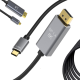 DisplayPort 1.4 to USB-C Cable 8K 4K 2K 1.8 m