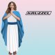 Kruzzel Mary Costume, White/Blue