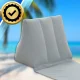 Bakalu Folding Beach Mat with Inflatable Backrest, Grey