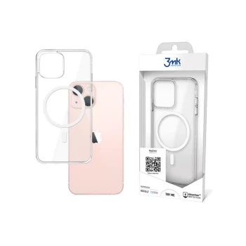 Apple iPhone 16 Pro 6.1" 3MK MagCase Clear Case Cover, Transparent