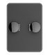 Self-Adhesive Razor Holder and Wall Hook AG807, Black