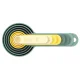 Joseph Joseph Nest Opal Measuring Spoon Set, 8-Piece