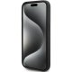 Karl Lagerfeld Silicone Karl Script Case for iPhone 15 Pro, Black