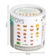 Деревянный набор продуктов для резки Ecotoys, 23 предмета