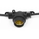 Maclean MCE410 Garden Light Chain, 10m, 10x E27, IP44