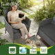 Rattan Garden Furniture Set Gardlov 26907, Anthracite