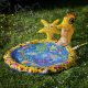 Bērnu Piepūšams Ūdens Paklājiņš Strūklaka Baseins, 98 cm | Children\'s Inflatable Water Mat Fountain Pool