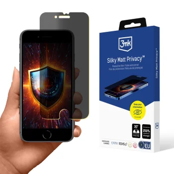 3mk Silky Matt Privacy Screen Protector for Apple iPhone SE 2022