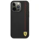 Ferrari On Track Stripe Case for iPhone 13 Pro Max, Black