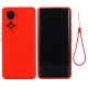 Huawei Nova 9 (NAM-AL00, NAM-LX9) / Honor 50 Soft Liquid Silicone Anti-Scratch Protective Case Cover, Red