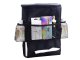 Car Seat Back Organizer with Cooler Bag, Black