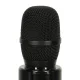 Kids Wireless Karaoke Microphone with Bluetooth Speaker, 2000mAh, SD & USB, Black