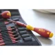 Wiha 2831T18 slimVario Screwdriver and Bit Set, 1000 V