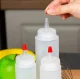 Cake Decorating Squeeze Bottles, Set of 2, White