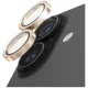PanzerGlass Hoops Glitter Tempered Glass Lens Screen Protector iPhone 17 / 16 / 16 Plus - Gold