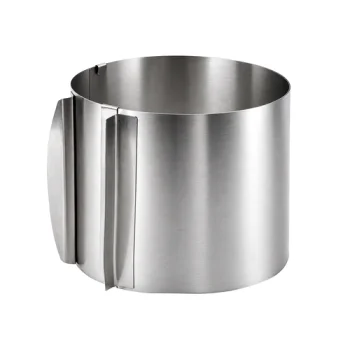 Zortiva Adjustable Cake Ring Baking Mold, 16-30 cm, Height 15 cm