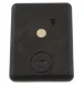 Magnetic Digital Kitchen Timer with Large LCD Display, Black