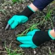 Garden Gloves with Claws for Planting and Digging, Waterproof