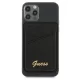 Guess Saffiano MagSafe Wallet, Black
