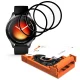 Tech-Protect Easy Set Flex+ Hybrid Glass for Xiaomi Watch 5, 3-Pack, Black