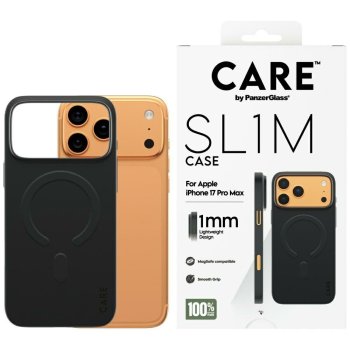 CARE by PanzerGlass SL1M MagSafe Phone Case Cover iPhone 17 Pro Max - Black