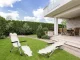 MultiGarden 2-in-1 Folding Garden Lounger Chair, Beige