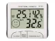 Weather Station with Thermometer and Hygrometer, White