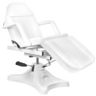 Pedicure Chair Cosmetic Bed Massage Couch A234D, White
