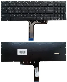 Laptop Keyboard for MSI GE63, GE73, GS63, GS73, RGB Backlit, US