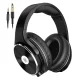 Oneodio Studio HiFi Wired Headphones, Black
