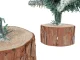 Artificial Christmas Tree with Snow, 50 cm