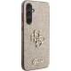 Samsung Galaxy S23 FE (SM-S711B/DS) Glitter Script Big 4G Case Cover, Gold