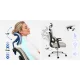 Sofotel Talin Ergonomic Office Mesh Chair, Grey