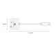 USB Type-C to 3.5mm Mini Jack Adapter with PD 30W Maclean MCTV-848