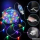 RGB LED String Lights 10m USB 5V with Remote, App Control and Music Sync