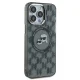 Karl Lagerfeld iPhone 15 Pro Case IML Monogram Karl & Choupette MagSafe, Black