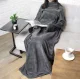 Oversized Warm Sweatshirt Blanket with Sleeves and Pocket for Men and Women
