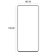 Etteri 9D Tempered Glass Screen Protector for Samsung Galaxy S24 / S25, Black