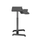 Maclean MC-835 Electric Height Adjustable Desk, Black