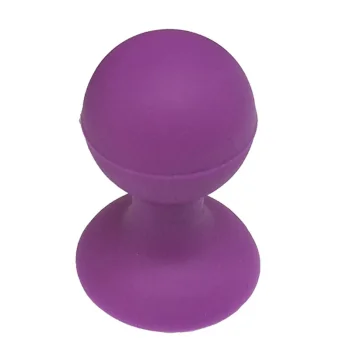 Round Head Desk Phone Holder, Purple