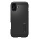 Spigen Tough Armor MagSafe Case with Stand for iPhone 16 - Black