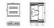 Flush Mount Metal MCB Box TIBOX 440x450x115mm 2x16P IP54